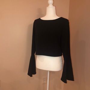 Kendall & Kylie Cropped Blouse